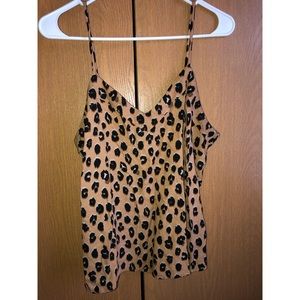 Cheetah print top